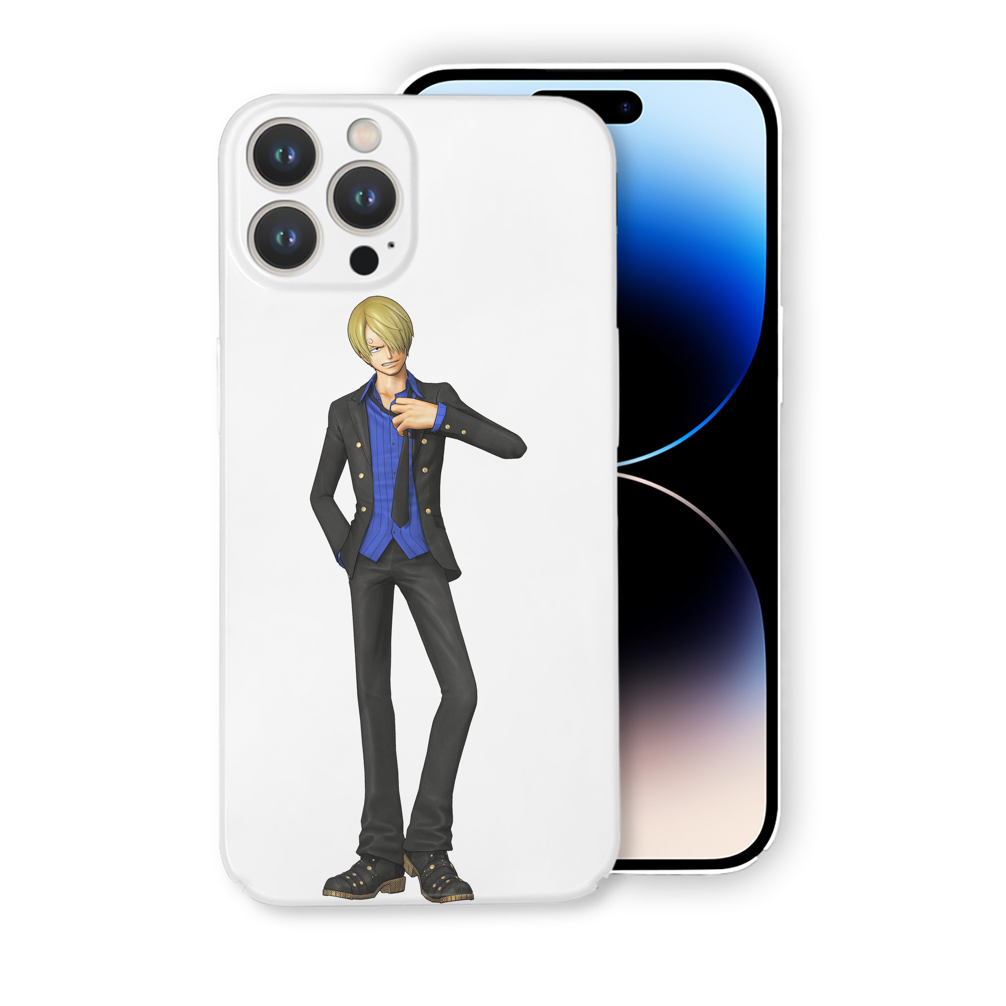 （画像用） ワンピース サンジ ONE PIECE Sanji 【iPhone 14シリーズ対応】ハードケース